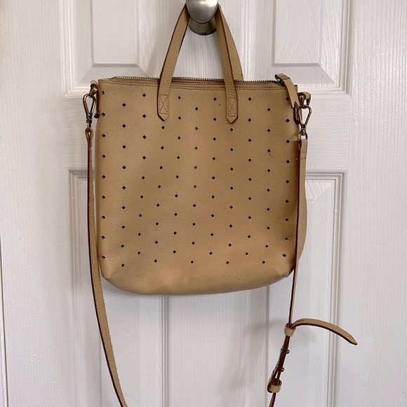 Madewell Handbags - Madewell mini transport perforated  crossbody bag